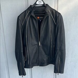 Wilsons Leather Black Jacket